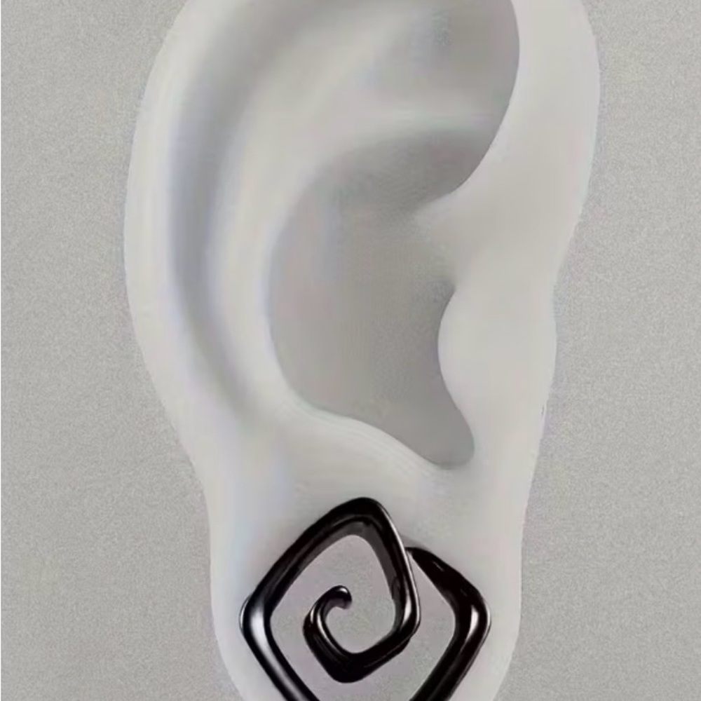Black Spiral Gauges 3/4”